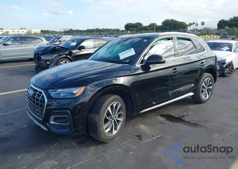 2021 Audi Q5 Premium 45 Tfsi Quattro S Tronic from USA, damaged, VIN WA1AAAFY7M2075643